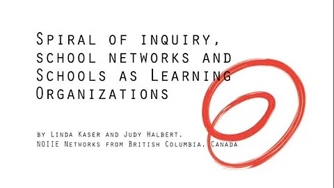 Spiral of inquiry, school networks and Schools as ...