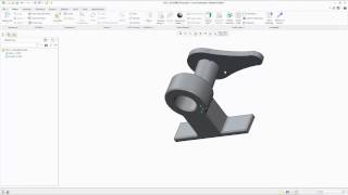 Creo Tutorials - Assemblies - Ball, Planar, and Slot Connections