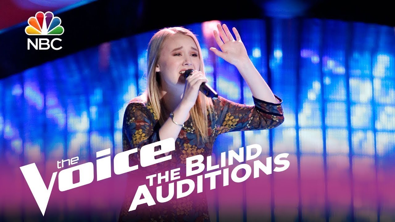 Addison Agen   Jolene The Voice Blind Auditions 2017