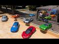 Tomica (miniature cars) World Cars ☆ Handmade Course Race.