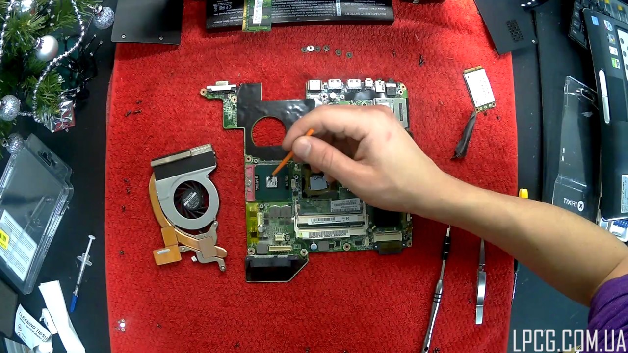 Чистка ноутбука Lenovo G500.Как разобрать, почистить и заменить термопасту в ноу