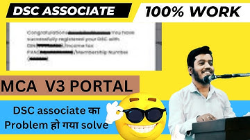 How to associate DSC in V3 portal || Solution for All error related to DSC Associate || Synopsis 24