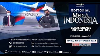 Bedah Editorial MI :  Lukas Enembe Uji Nyali KPK