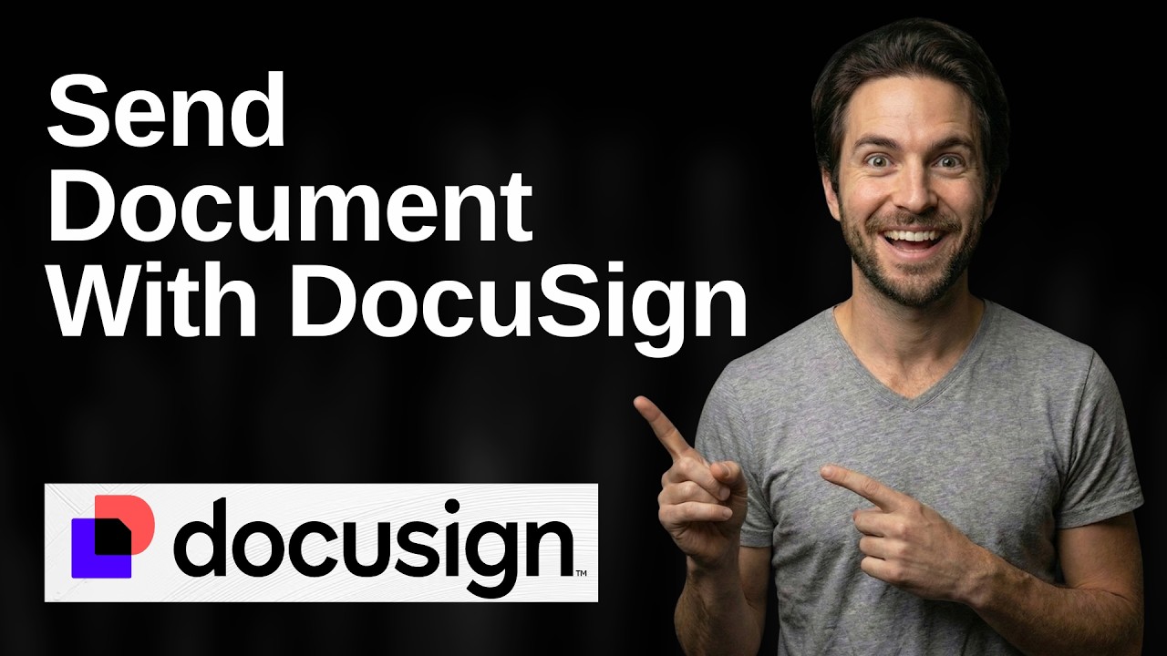 How To Send Document With DocuSign (2026 Easy Guide) - YouTube