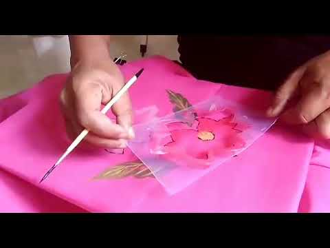 Fabric Painting Tutorial: How to Paint on T-Shirt 