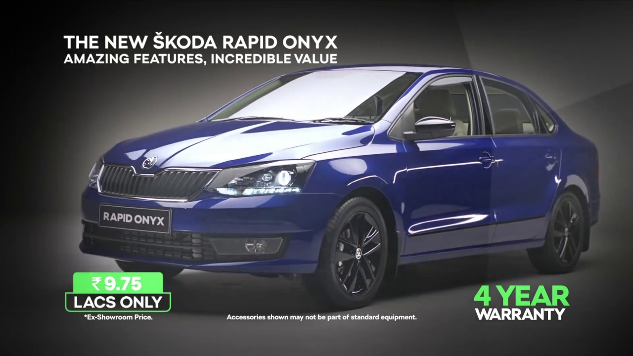 The Skoda Rapid Onyx