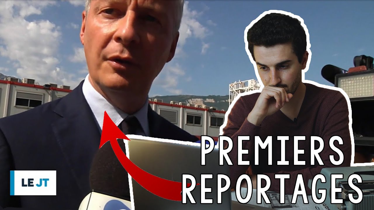 Je décrypte mes premiers reportages à la télé