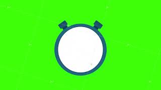 The 25 minutes, stopwatch icon. Stopwatch icon in flat style, timer on on color background. Motion