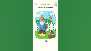 🧠DOP : Draw One Part All Levels-1056 Gameplay Solution 👍 #shorts