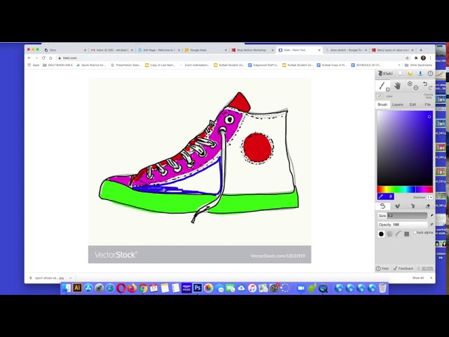 Kleki Drawing Tutorial 