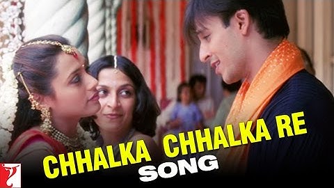 Chhalka Chhalka Re Song | Saathiya | Vivek Oberoi, Rani Mukerji | A R Rahman, Gulzar, Richa Sharma