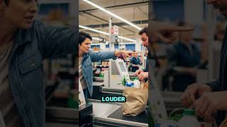 She Tried to Police the Self-Checkout… It Backfired 😳🛒 #hoastory