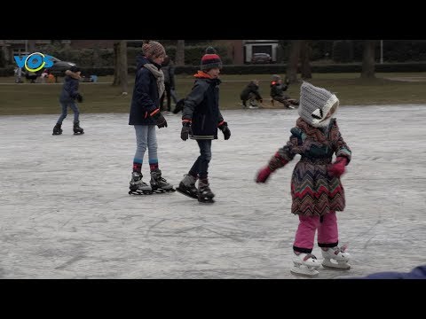 VOS NIEUWS - Schaatsen in het Wilhelminapark