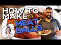 [STEP BY STEP] HOW TO MAKE MEAT BALLS? A PRACTICAL AND VERY EASY WAY - TAUGHT  BY AN  ITALIAN