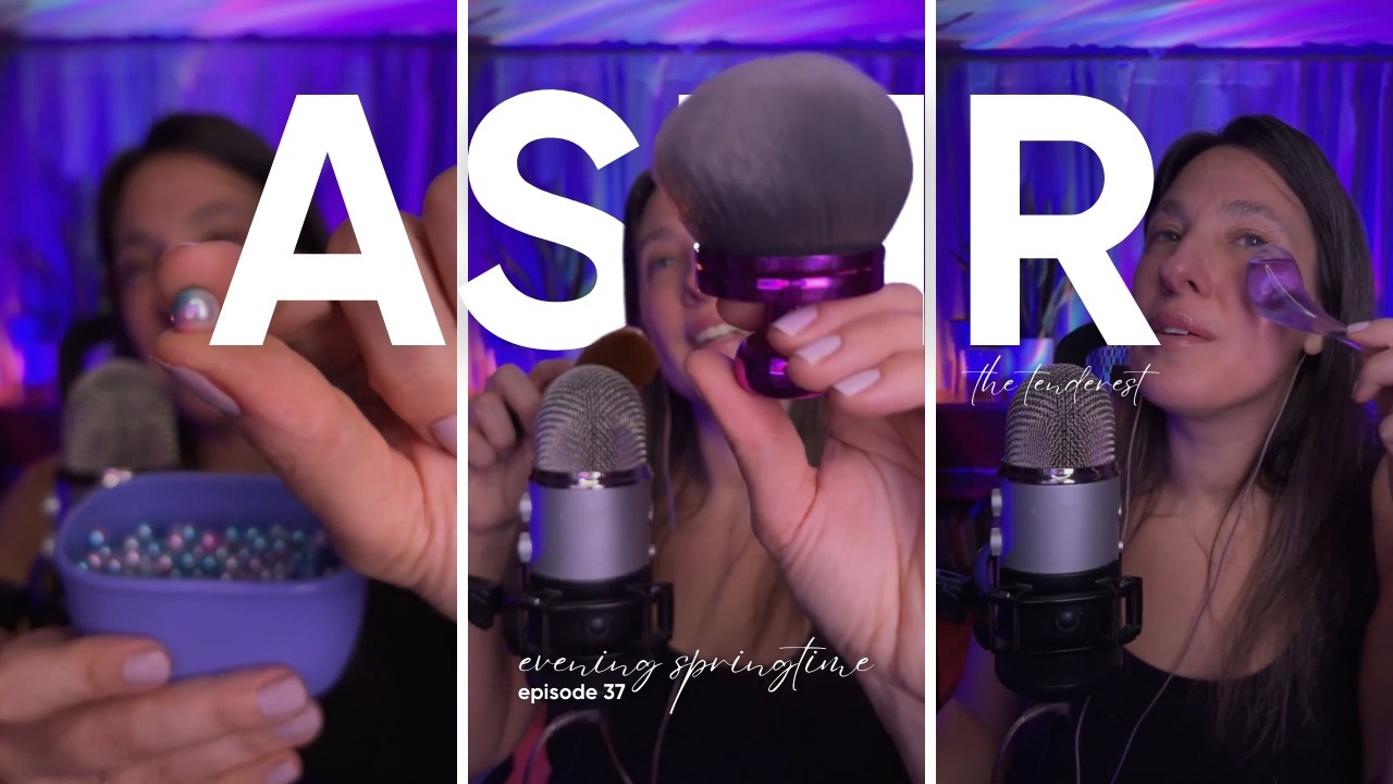 Slow and Tender Skin Care ASMR | Relieve Anxiety with these Gentle Tingles 😮‍💨