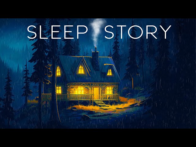 The Cabin in The Woods: Guided Sleep Story with Rain Sounds class=