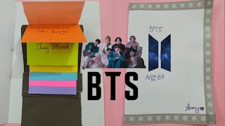 Bts Diy Card No Printer Diy Card Ideas How To Make Bts Diy How To Make Bts Pull Me Card