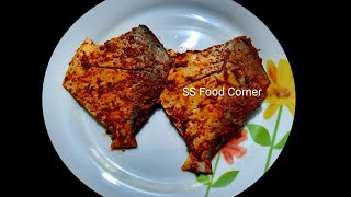 Pomfret fry in tamil | Vavval meen varuval | white pomfret fish fry |  vavval fish fry in tamil