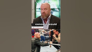 Triple H on the night CM Punk returned to WWE🔥 #WWE #cmpunk