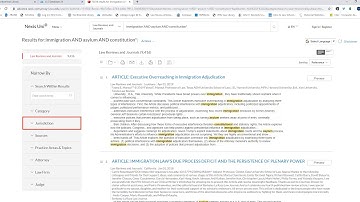 Nexis Uni Secondary Sources
