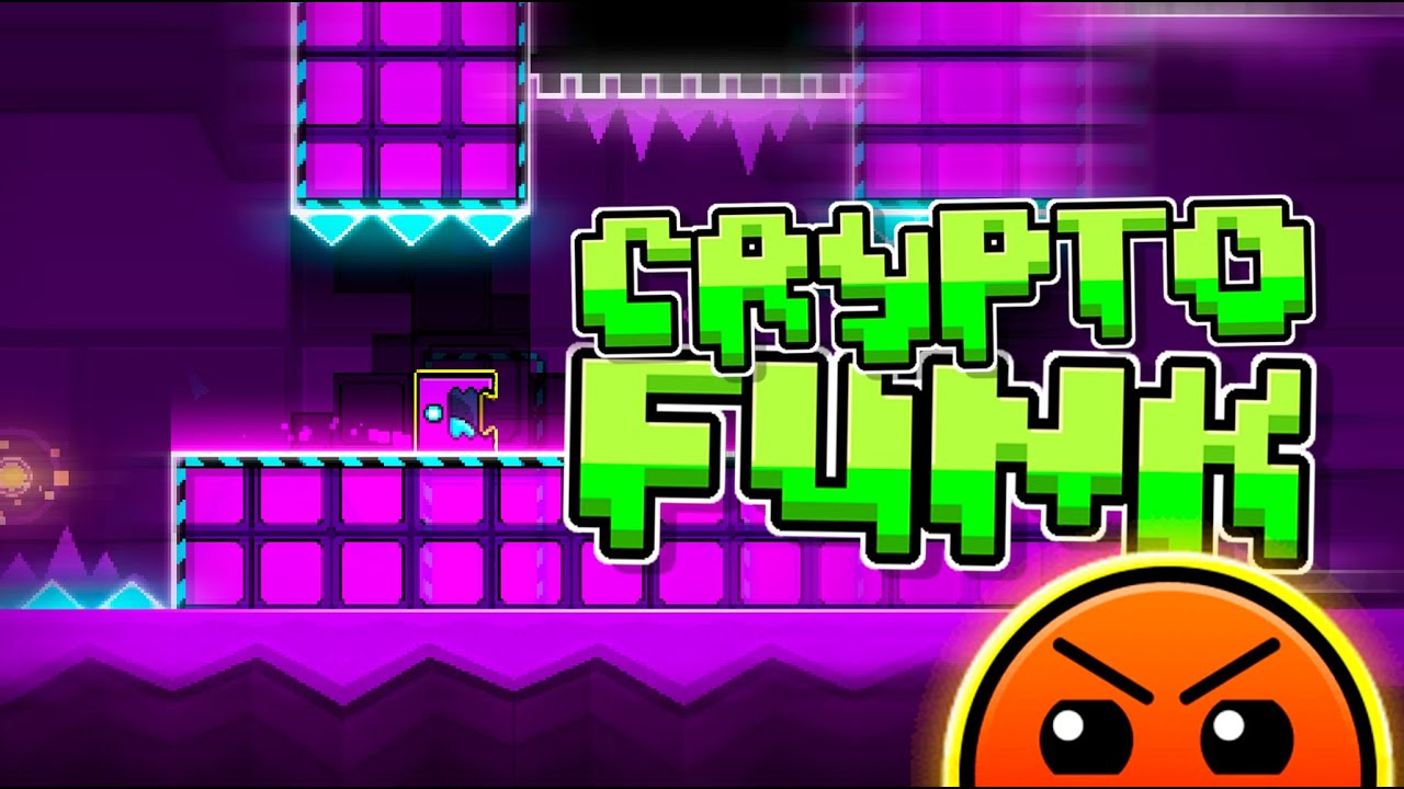 MY NEW LEVEL "CryptoFunk" | Full Showcase | Geometry Dash 2.2