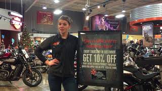 Redeem your H-D Visa points!