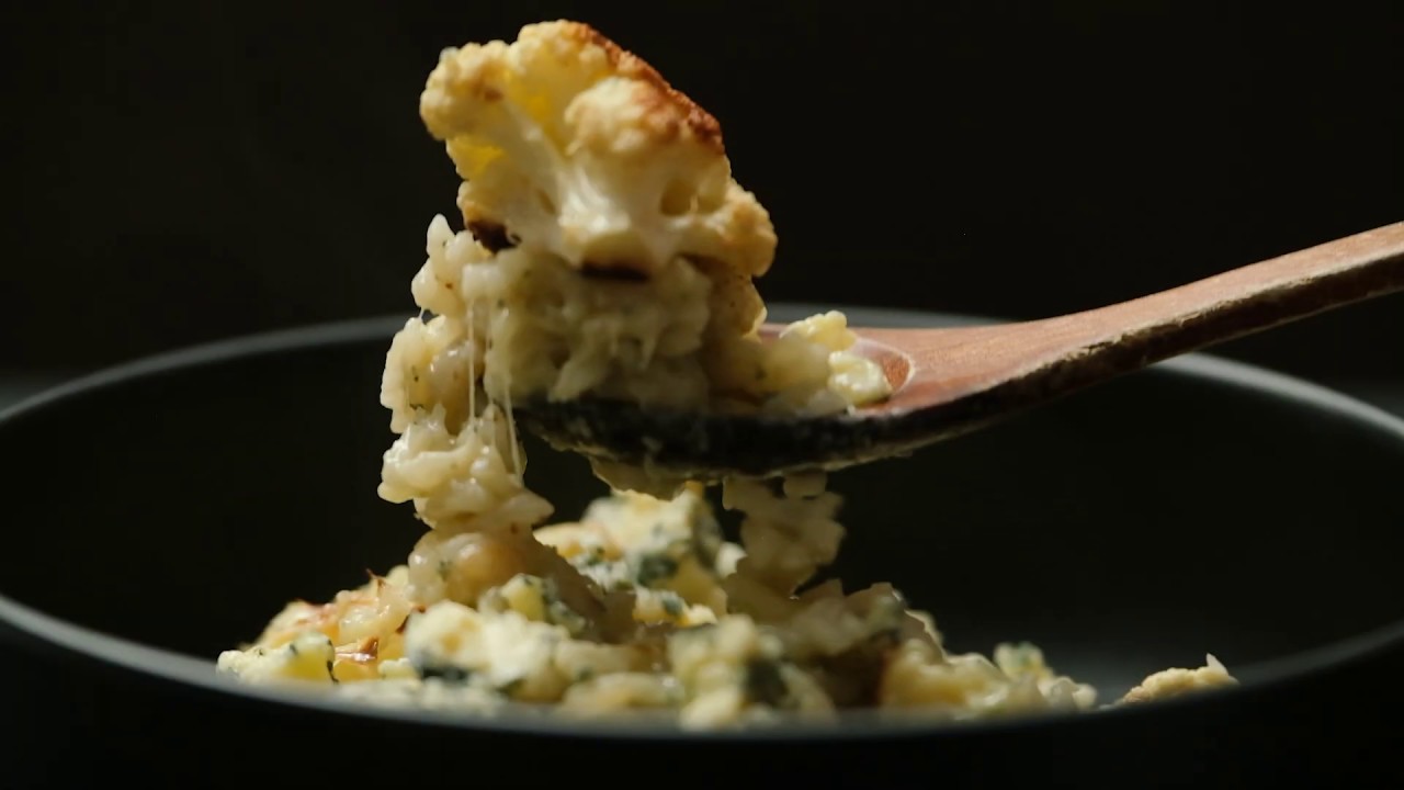 Cauliflower & Stilton Cheese Risotto Umami Recipe YouTube