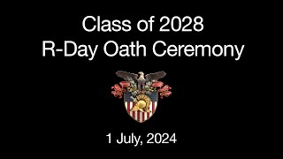 R-Day Oath Ceremony at the United States Military Academy at West Point