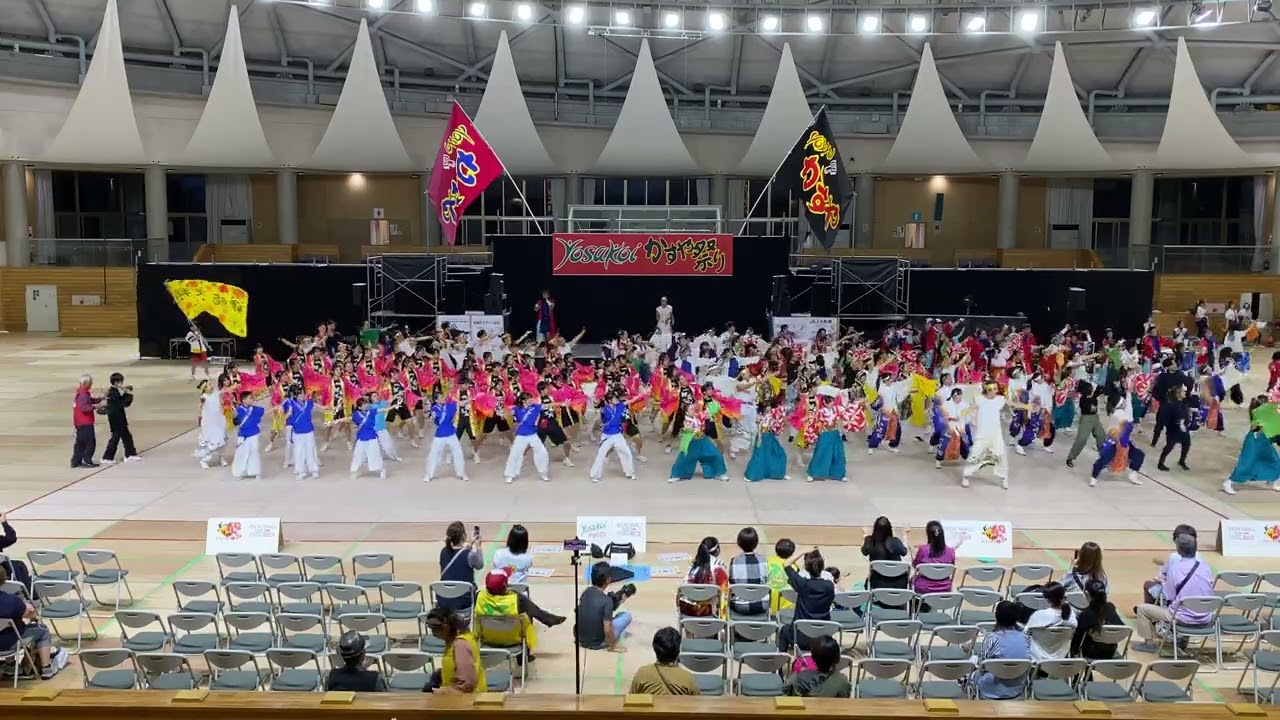 総踊り [YOSAKOIかすや祭り 1日目 2023.10.07(土)]