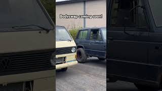 Das wird wild! #vwt3 #pajero #volkspajero #fun #diesel #turbodiesel #project
