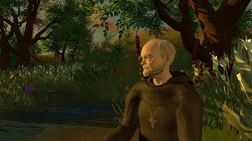 Spirtual voice chat with a ChatGPT-driven monk in VR