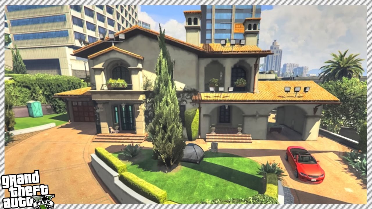 Michael De Santa S Mansion Gta V The Sims 4 Speed Build Stop Vrogue