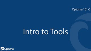Intro to Tools