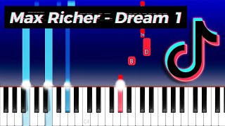 Max Richter - Dream 1 (Before the wind blows it all away)(Piano Tutorial)
