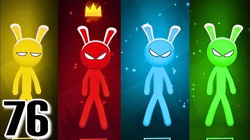 Stickman Party 1234 Player - Gameplay Walkthrough Part 76 - Tournament Mode (iOS, Android)