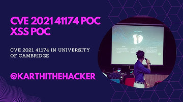 CVE 2021 41174 in University of Cambridge | xss poc