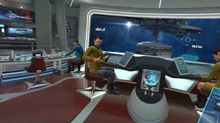 Finding a female in VR star trek