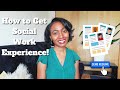 How to Start Gaining Social Work Experience NOW! Before and After Graduation.