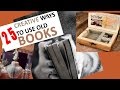 Fun things to do with old books