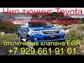 Чип тюнинг Toyota Hilux 2012, удаление сажевого фильтра,отключение клапана EGR, Раменское, Жуковский