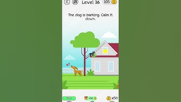 The dog is barking. Calm it down.level 36 #shorts #youtubeshorts #ytshorts #shortsfeed #viral