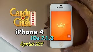 Candy Crush Saga On Iphone 4 Ios 7.1.2 Agustus 2022