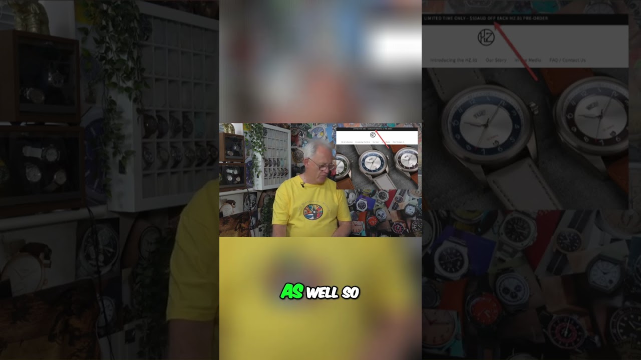 Discover the Latest Upgrades in HZ.01 Watch Collection!