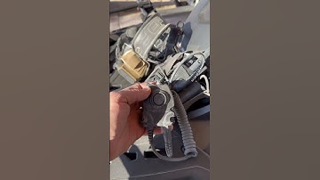 Peltor ComTac PTT Random switch on top