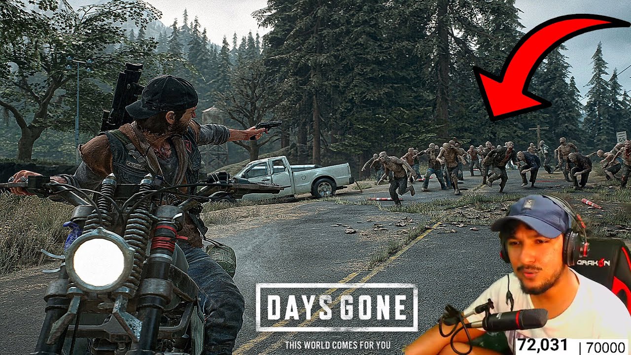 සොම්බි ආක්‍රමනයක් Epi 2 | Days Gone Gameplay