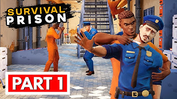 PRISON SURVIVAL ARCHITECT OF CRIME SIMULATOR - Full Gameplay Walkthrough Part 1 (No Commentary)