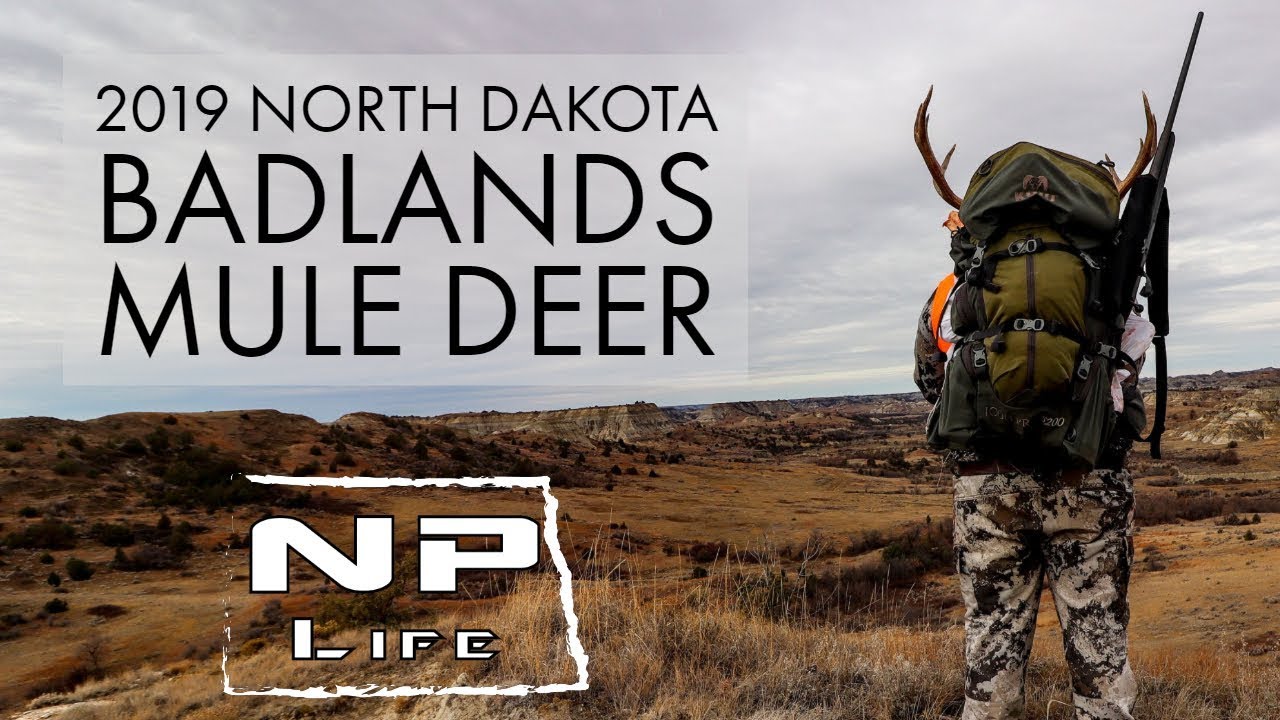 North Dakota Public Land Mule Deer 2019 Badlands Rifle Hunt NPLife