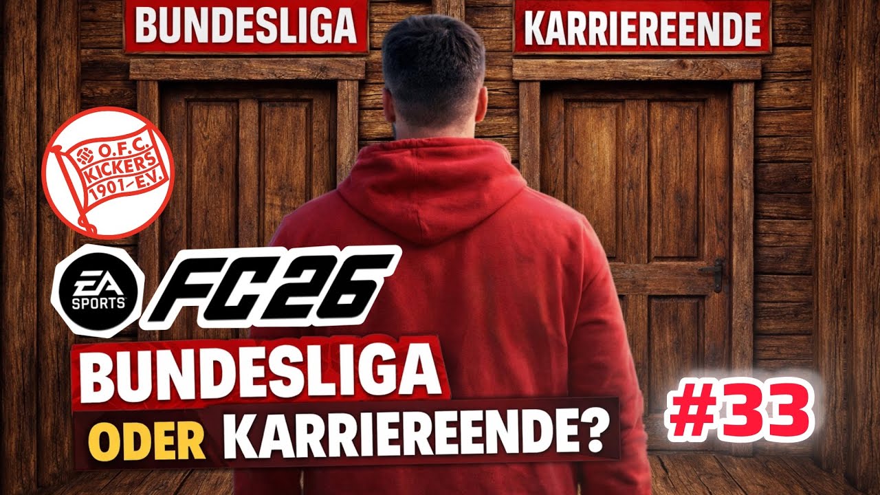 Die ENTSCHEIDUNG 👀 BUNDESLIGA oder KARRIEREENDE? 🤯 | Kickers Offenbach Karriere #33 🔥