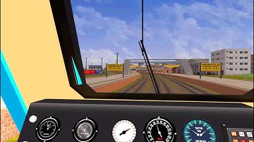 Ashram Express in MSTS Open Rails by Sumit Mehrotra