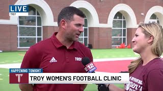 Troy women's football clinic happening Thursday